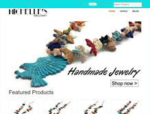 Tablet Screenshot of michellesshellcraft.com